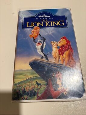 The Lion King Walt Disney VHS Clamshell Edition